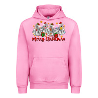 Fuchsia Pink merry christmas pantasmas ghost christmas Urban Hoodie - Zillion Design Studio