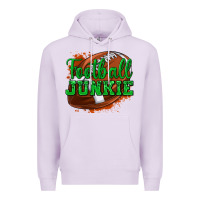 Lilac football junkie Premium Hoodie - texasbilliewilder