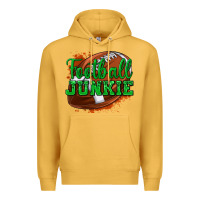 Mustard football junkie Premium Hoodie - texasbilliewilder