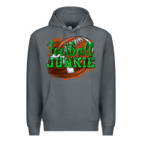 Rock football junkie Premium Hoodie - texasbilliewilder