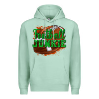 Seafoam football junkie Premium Hoodie - texasbilliewilder