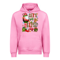Fuchsia Pink let's get elfed up Urban Hoodie - Zillion Design Studio