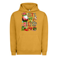 Pigment Peanut Butter let's get elfed up Urban Hoodie - Zillion Design Studio