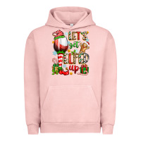 Pigment Salmon let's get elfed up Urban Hoodie - Zillion Design Studio