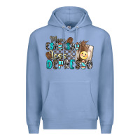 Colony Blue more espresso less depresso Premium Hoodie - Zillion Design Studio