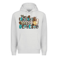 Dove Grey more espresso less depresso Premium Hoodie - Zillion Design Studio