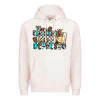 Pale Pink more espresso less depresso Premium Hoodie - Zillion Design Studio