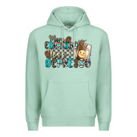 Seafoam more espresso less depresso Premium Hoodie - Zillion Design Studio