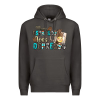 Smoke more espresso less depresso Premium Hoodie - Zillion Design Studio
