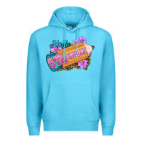 Ocean Blue hello 5th grade Premium Hoodie - RanaPortraitStore