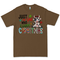Cacao just a girl who loves christmas Premium Tee - CowhideDigitalArt