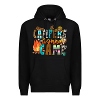 Black campers gonna camp Premium Hoodie - Zillion Design Studio