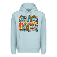 Blue Mist campers gonna camp Premium Hoodie - Zillion Design Studio