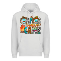 Dove Grey campers gonna camp Premium Hoodie - Zillion Design Studio