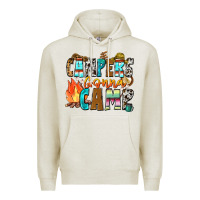 Oatmeal Heather campers gonna camp Premium Hoodie - Zillion Design Studio