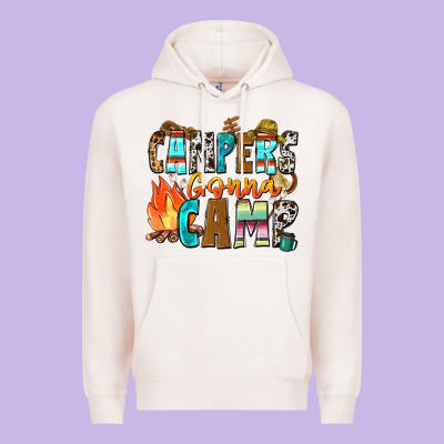 Campers Gonna Camp Premium Hoodie Designed By Zillion Design Studio