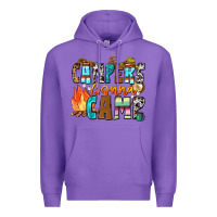 Purple campers gonna camp Premium Hoodie - Zillion Design Studio