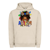 Pigment French Oak autism mom afro locs messy bun Urban Hoodie - texasbilliewilder