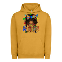 Pigment Peanut Butter autism mom afro locs messy bun Urban Hoodie - texasbilliewilder