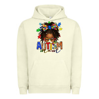 Pigment Pistachio autism mom afro locs messy bun Urban Hoodie - texasbilliewilder