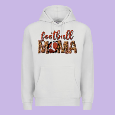 Football Mama Premium Hoodie Designed By Texasbilliewilder