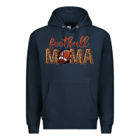 Navy football mama Premium Hoodie - texasbilliewilder