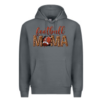 Rock football mama Premium Hoodie - texasbilliewilder
