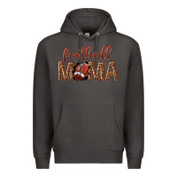 Smoke football mama Premium Hoodie - texasbilliewilder