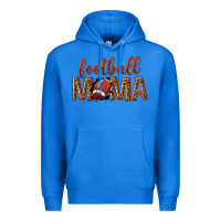 True Royal football mama Premium Hoodie - texasbilliewilder