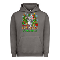 Pigment Tornado i want a hippopotamus for christmas Urban Hoodie - Zillion Design Studio