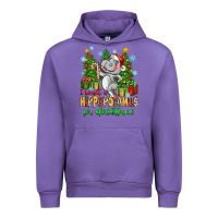 Tulip i want a hippopotamus for christmas Urban Hoodie - Zillion Design Studio