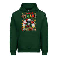 Forest Green i paused my game for christmas Urban Hoodie - Zillion Design Studio
