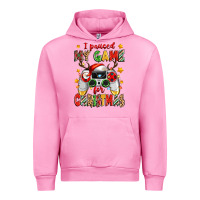 Fuchsia Pink i paused my game for christmas Urban Hoodie - Zillion Design Studio