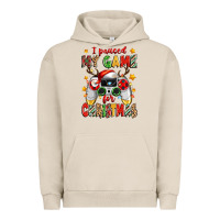 Pigment French Oak i paused my game for christmas Urban Hoodie - Zillion Design Studio