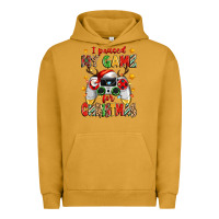 Pigment Peanut Butter i paused my game for christmas Urban Hoodie - Zillion Design Studio