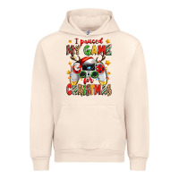 Sandshell i paused my game for christmas Urban Hoodie - Zillion Design Studio