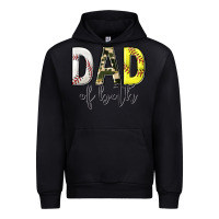 Black dad of both with softball and baseball Urban Hoodie - texasbilliewilder