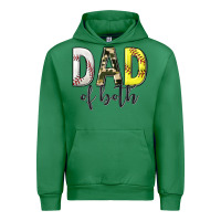 Emerald dad of both with softball and baseball Urban Hoodie - texasbilliewilder