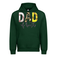 Forest Green dad of both with softball and baseball Urban Hoodie - texasbilliewilder