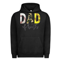 Pigment Black dad of both with softball and baseball Urban Hoodie - texasbilliewilder