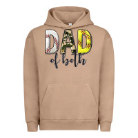 Pigment Burro dad of both with softball and baseball Urban Hoodie - texasbilliewilder