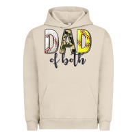 Pigment French Oak dad of both with softball and baseball Urban Hoodie - texasbilliewilder