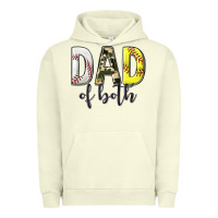 Pigment Pistachio dad of both with softball and baseball Urban Hoodie - texasbilliewilder
