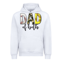 White dad of both with softball and baseball Urban Hoodie - texasbilliewilder