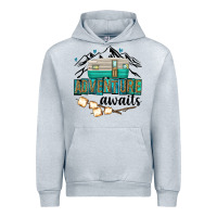 Heather Grey adventure awaits Urban Hoodie - texasbilliewilder
