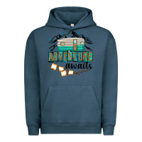 Pigment Midnight Navy adventure awaits Urban Hoodie - texasbilliewilder