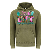 Vintage Olive emt emergency medical technician Vintage Hoodie - AdoDesignShop