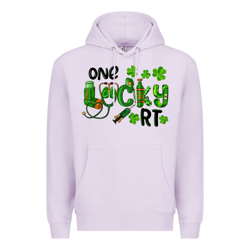 One Lucky Respiratory Terapist Premium Hoodie by RanaPortraitStore | Teevron