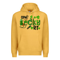 Mustard One Lucky Respiratory Terapist Premium Hoodie - RanaPortraitStore