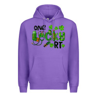 Purple One Lucky Respiratory Terapist Premium Hoodie - RanaPortraitStore